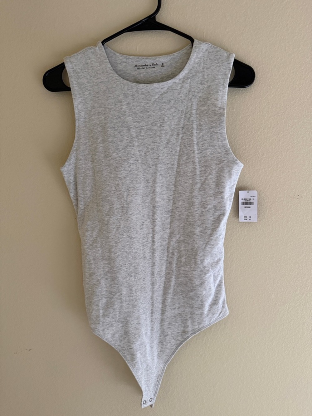 Abercrombie & Fitch Soft A&F Sleeveless Crewneck Bodysuit